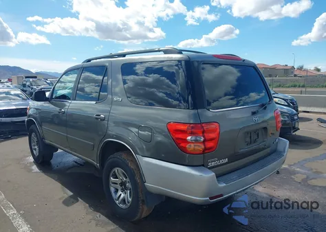 2004 Toyota Sequoia Sr5 V8 z USA, uszkodzony, nr VIN 5TDZT34AX4S213737